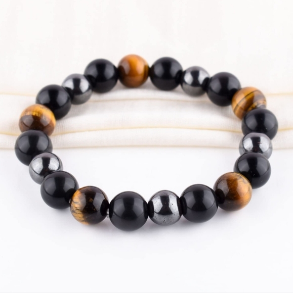 Triple Protection Bracelet - For Protection - Bring Luck And Prosperity, Unisex - Picture 3 of 5